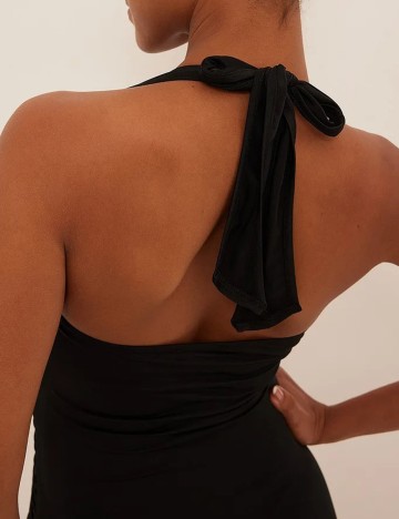 Rochie scurta NA-KD, negru, S