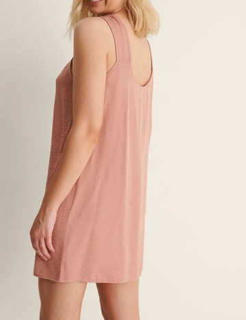 Rochie scurta NA-KD, roz pudra, 38