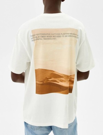 Tricou Bershka, alb, XS