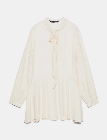 Camasa Zara, crem, XS Crem