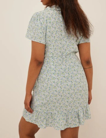 Rochie scurta NA-KD, albastru, 40