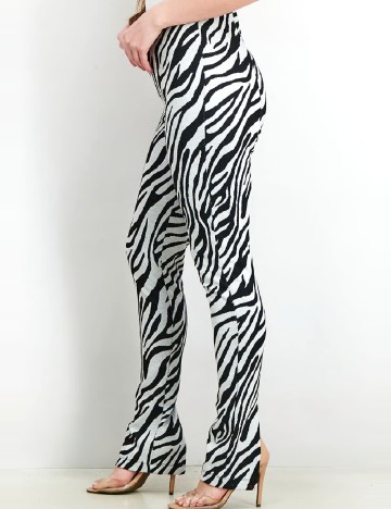 Pantaloni Reserved, negru/gri, L