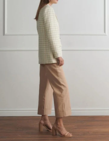 Pantaloni Reserved, maro deschis, 40 Maro