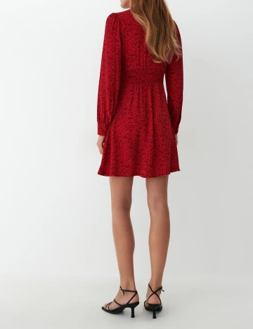 Rochie scurta Mohito, rosu