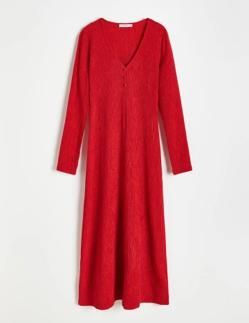 Rochie medie Reserved, rosu