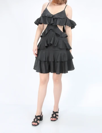 Rochie scurta NA-KD, negru, 32
