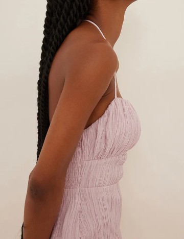 Rochie lunga NA-KD, roz, 40