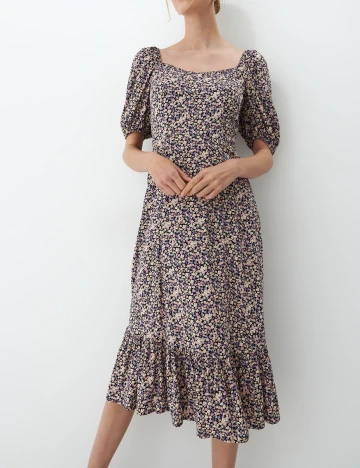 Rochie medie Mohito, floral, 32 Floral print