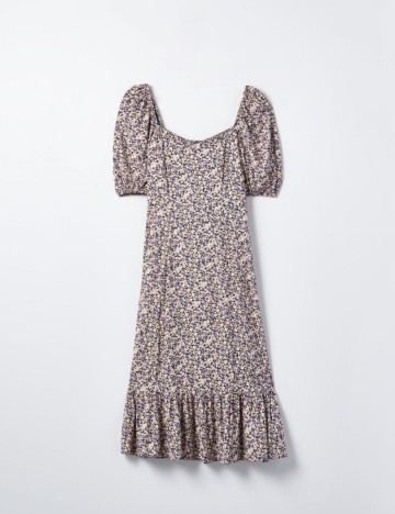 Rochie medie Mohito, floral, 32