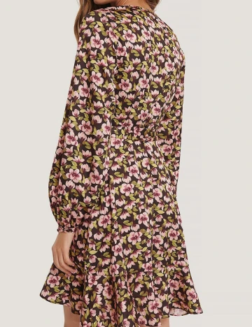 Rochie scurta NA-KD, floral, 34