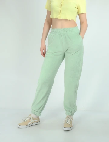 Pantaloni Reserved, verde, XS Verde