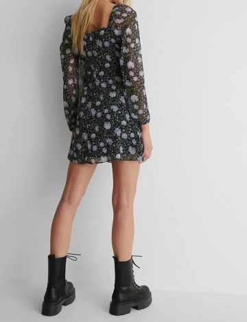 Rochie scurta NA-KD, floral, 36