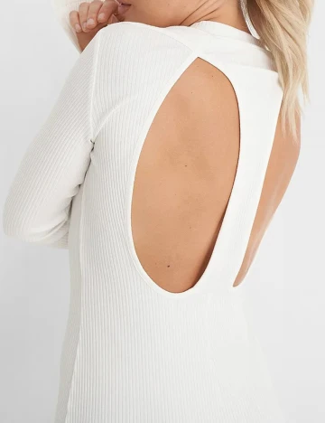 Rochie scurta NA-KD, alb, S