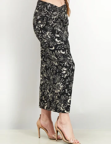 Fusta Reserved, negru, L