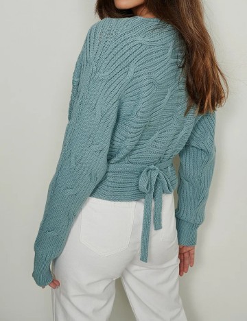 Cardigan NA-KD, albastru, S