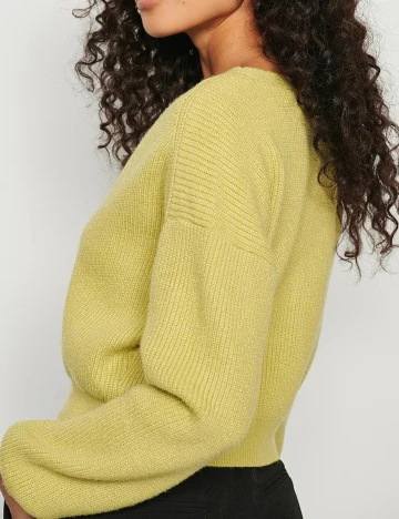 Bluza NA-KD, verde, S