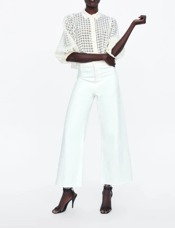 Camasa Zara, floral, M Floral print