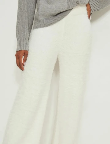 Pantaloni NA-KD, alb, L