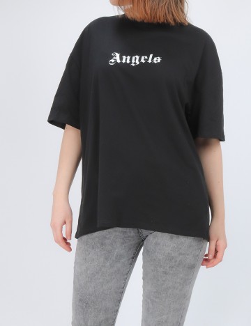 Tricou SHEIN, negru, S