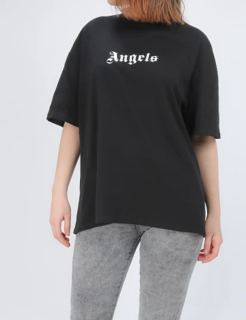 Tricou SHEIN, negru, S Negru