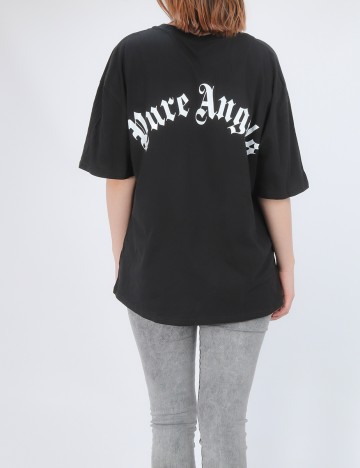 Tricou SHEIN, negru, S