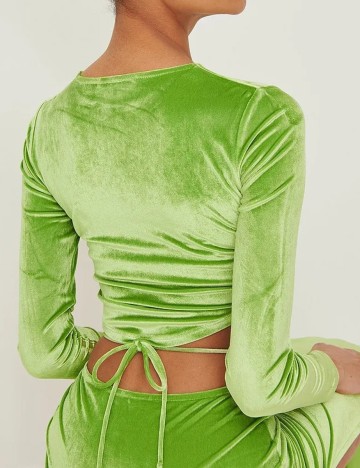 Top NA-KD, verde, XL