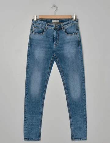 Blugi House Brand, albastru, W28/L30