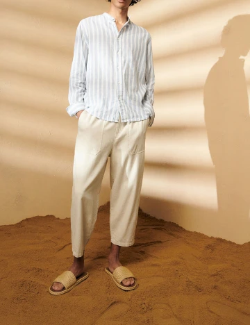 Pantaloni Reserved, bej, M