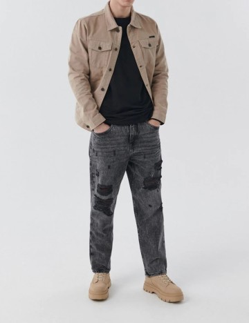 
						Blugi CROPP, gri, W28/L30