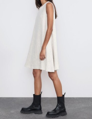 Rochie Zara, crem, M