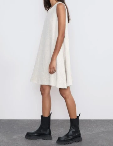Rochie Zara, crem, M