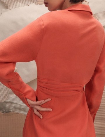 Rochie scurta Reserved, portocaliu, L
