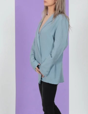 Blazer Only, albastru deschis, L