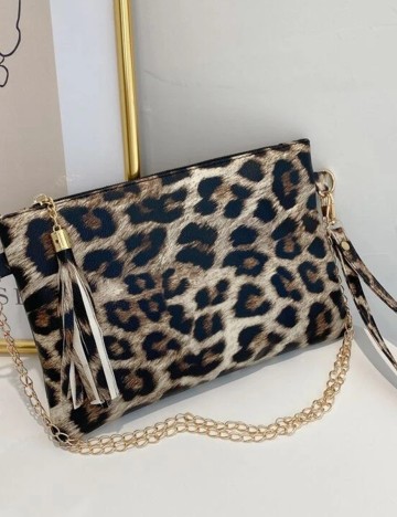 Geanta SHEIN, animal print, ONE SIZE