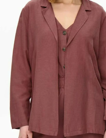 Blazer Only, roz pudra inchis, M