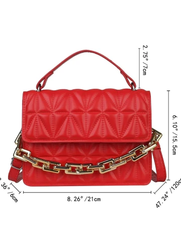 Geanta SHEIN, rosu Rosu