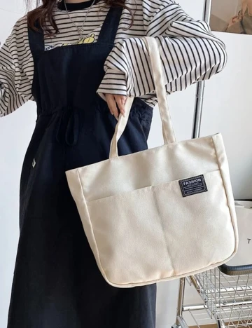 Sacosa SHEIN, ecru, ONE SIZE