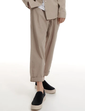 Pantaloni Reserved, maro Maro