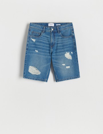 Pantaloni scurti Reserved, albastru, 29