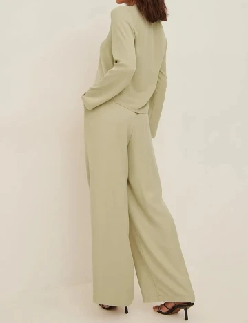 Pantaloni NA-KD, bej, 32