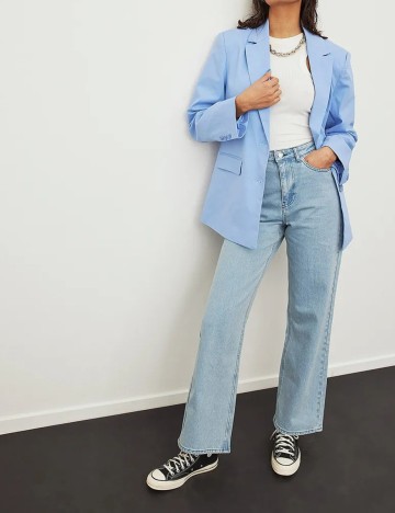 Sacou Oversize NA-KD, bleu, 44