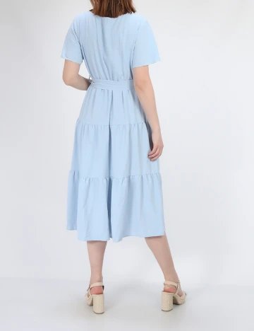 Rochie medie SHEIN, bleu, M Albastru