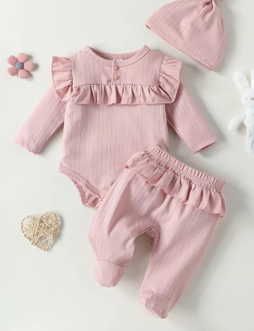 Body Shein Kids, roz, 1-3 LUNI Roz