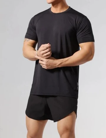 Tricou SHEIN, negru, L