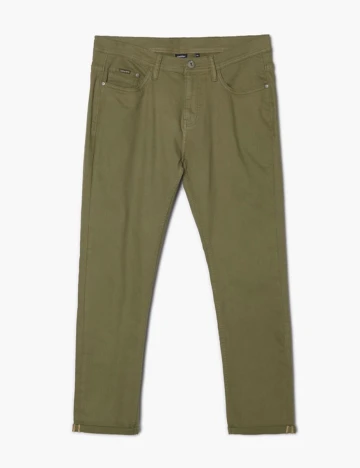 Pantaloni CROPP, verde, W28 Verde