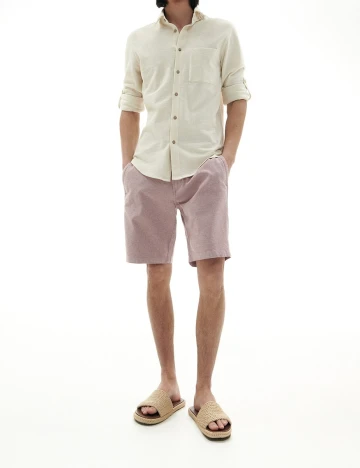 Camasa Reserved, crem, L Crem