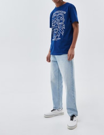 Tricou CROPP, albastru, XS