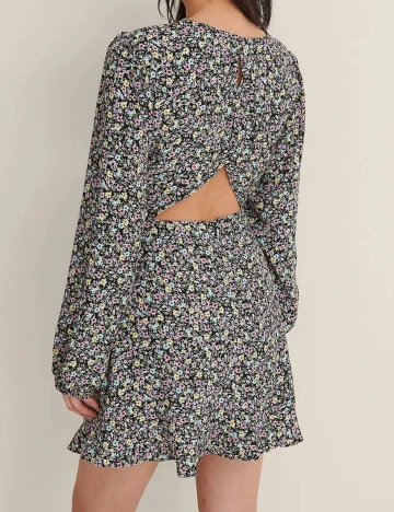 Rochie scurta NA-KD, floral, 32 Floral print