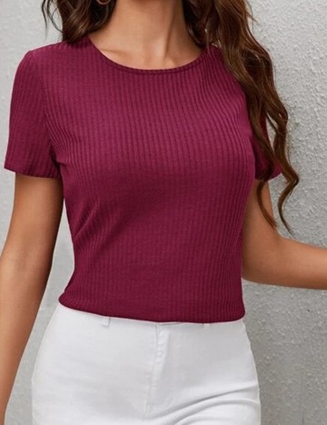 Tricou SHEIN, mov, M