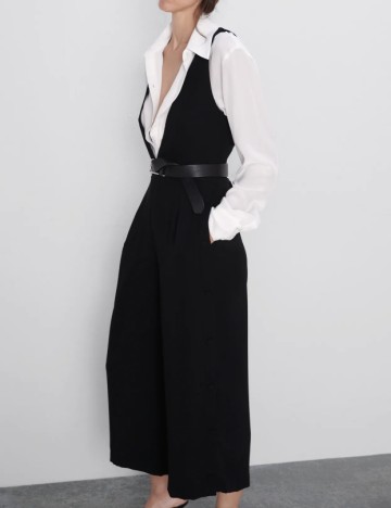 Salopeta Zara, negru, M
